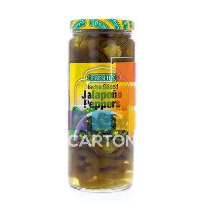 JALAPENO SLICED GREEN - 3*16oz (453GM) FRESHLY